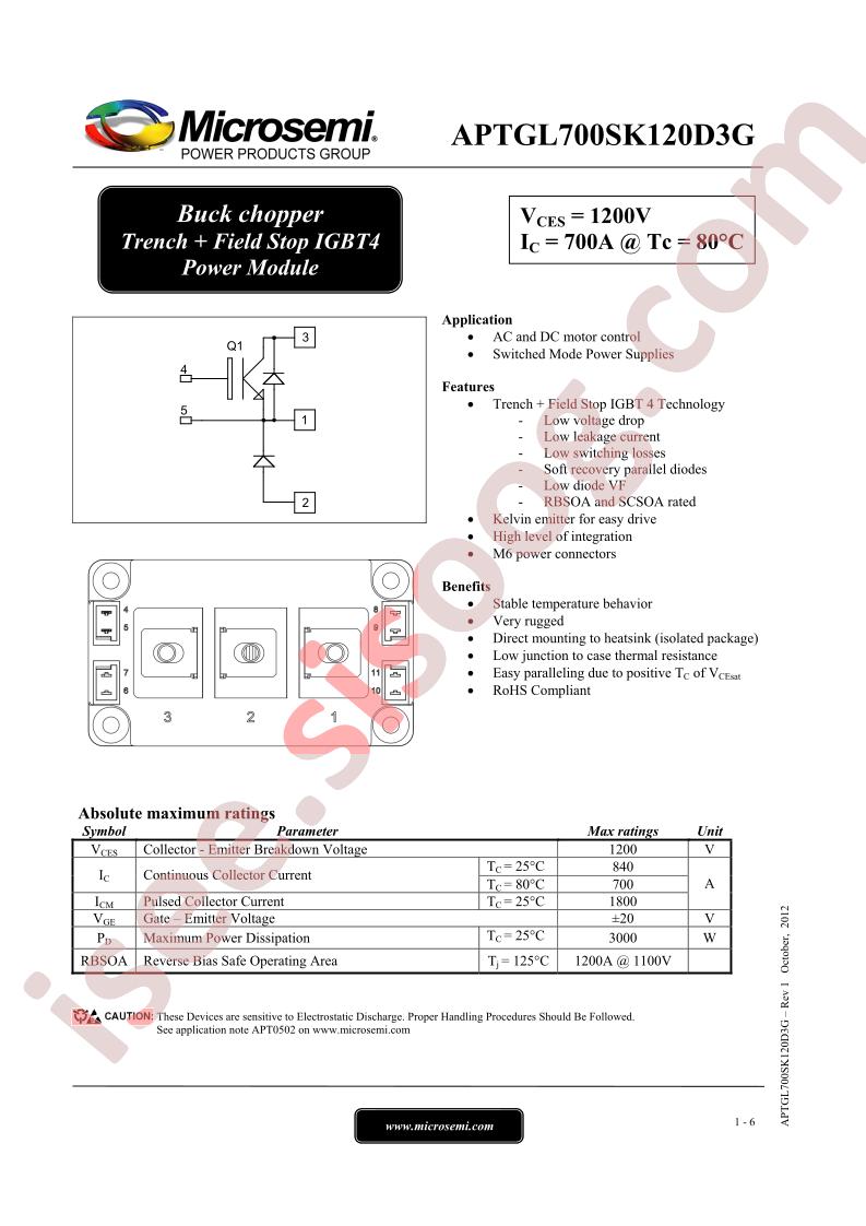 APTGL700SK120D3G