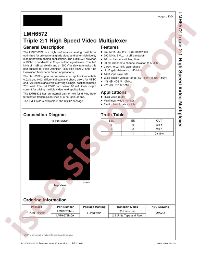 LMH6572
