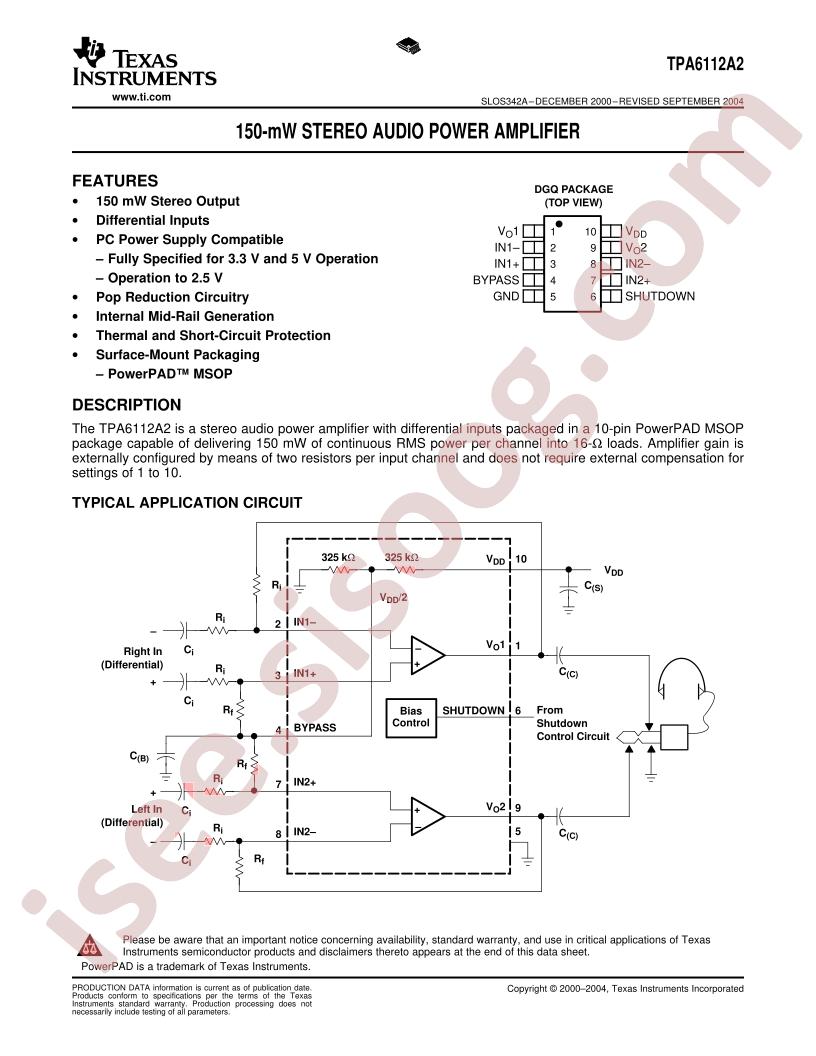 TPA6112A2