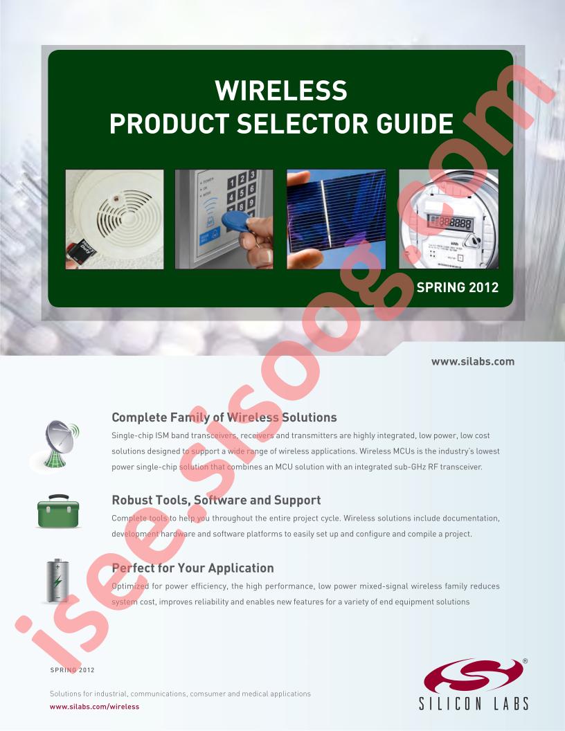 Wireless Product Selector Guide