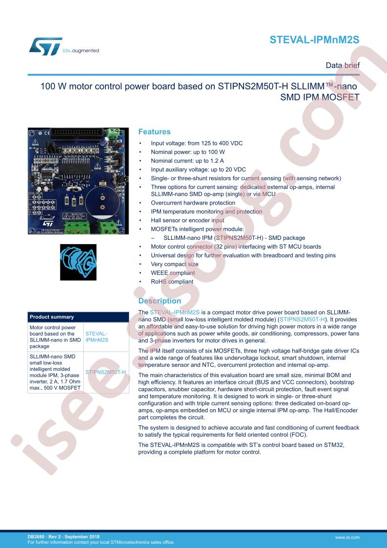 STEVAL-IPMNM2S Data Brief