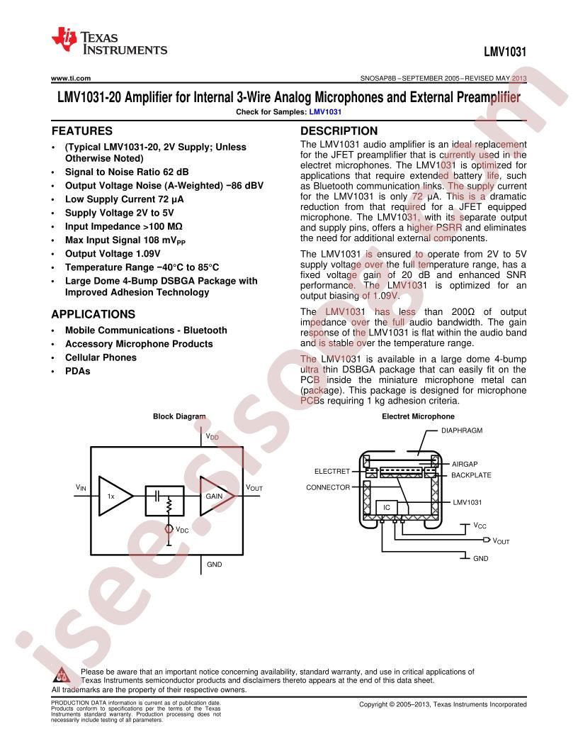 LMV1031-20