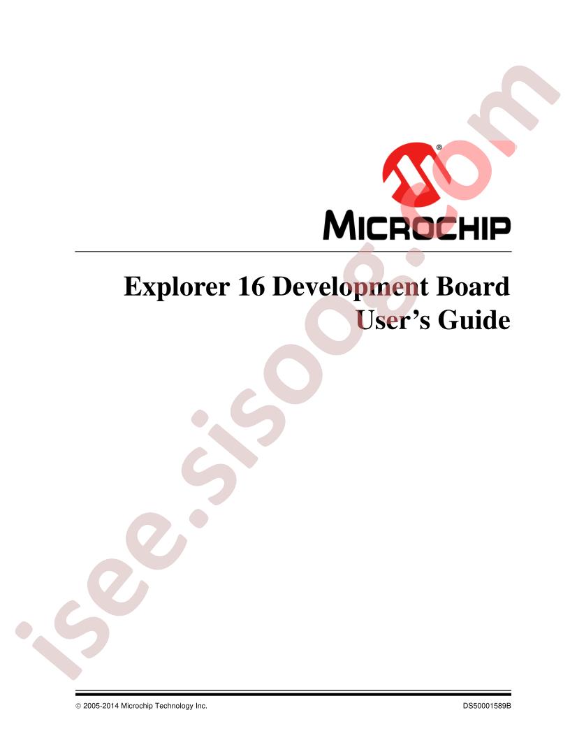 Explorer 16 User Guide