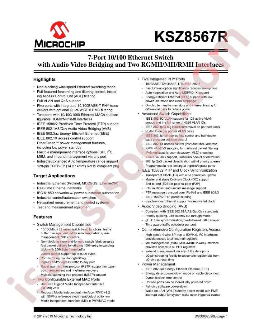 KSZ8567R