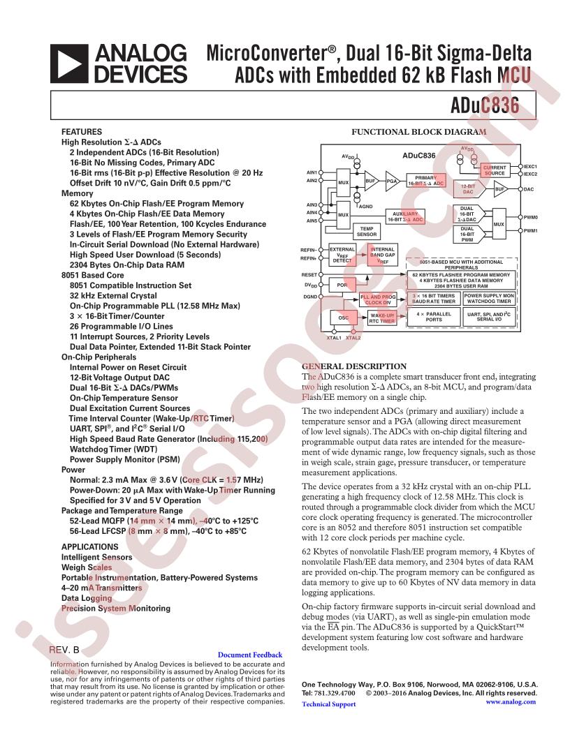 ADuC836