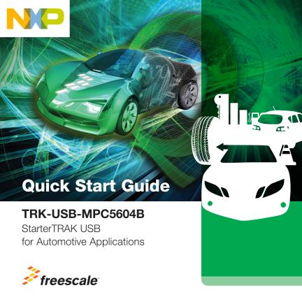 TRK-USB-MPC5604B Quick Start Guide