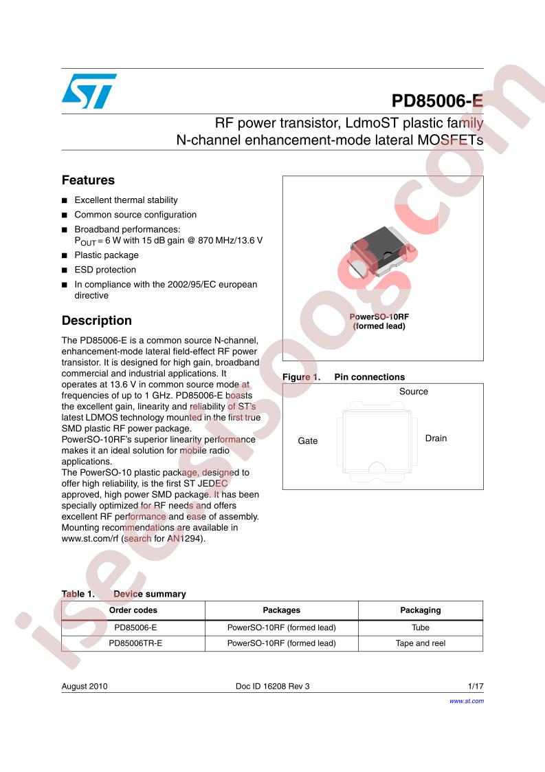 PD85006-E