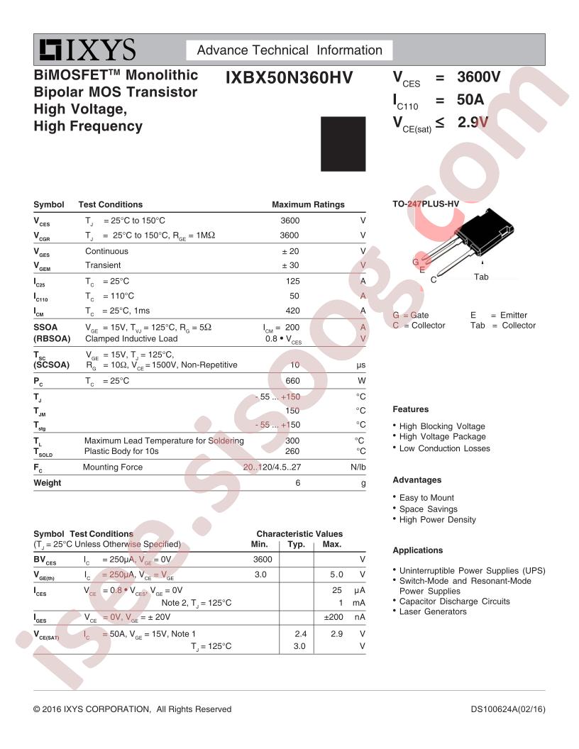 IXBX50N360HV