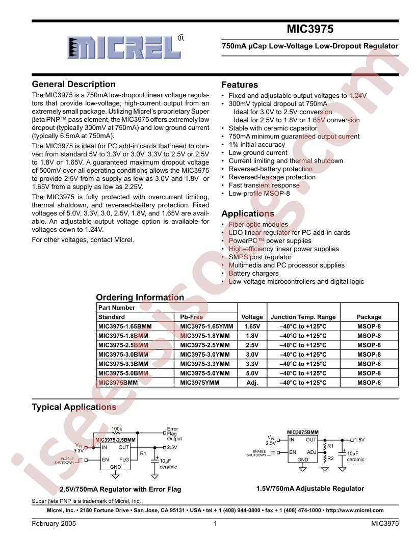 MIC3975