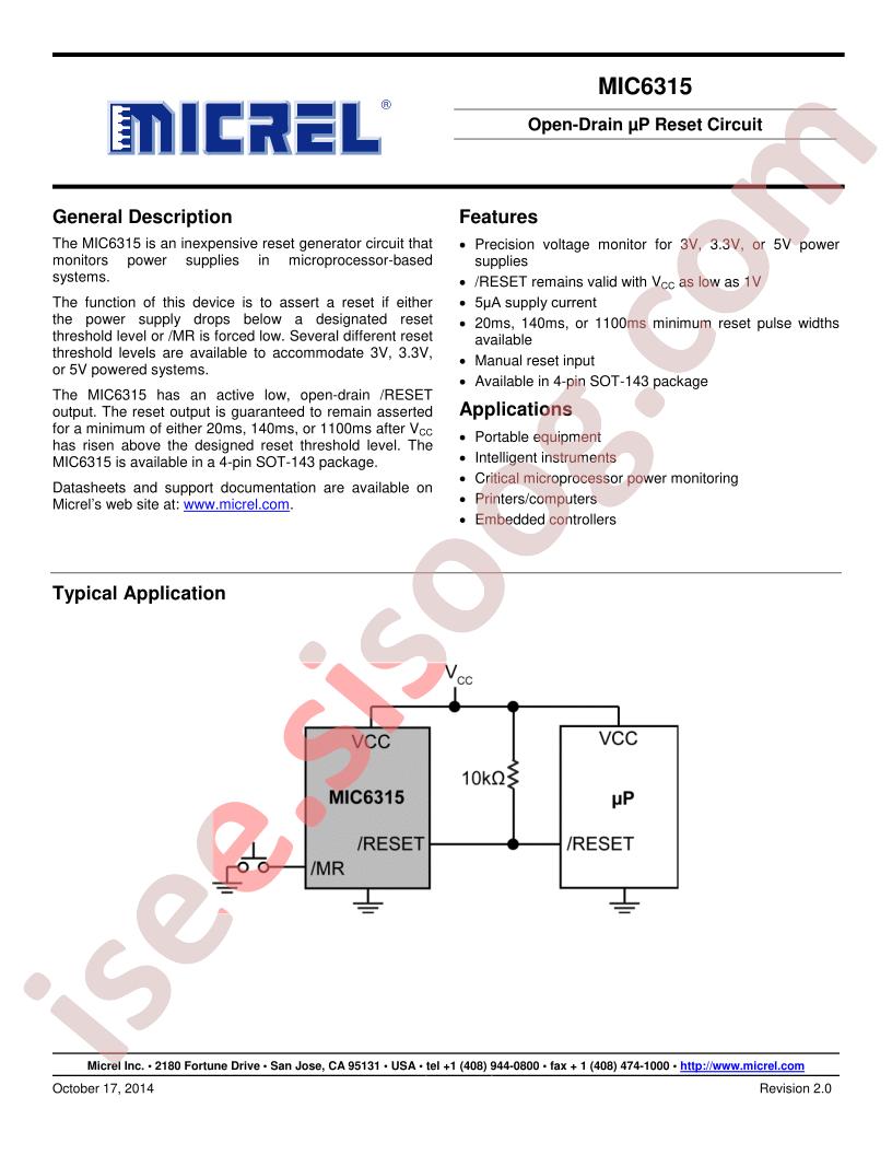 MIC6315