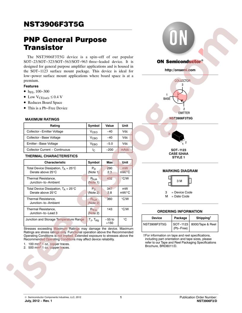 NST3906F3T5G