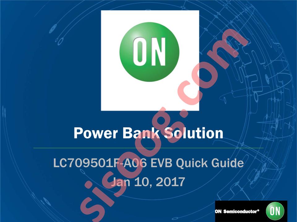 LC709501F-A06 EVB Quick Guide