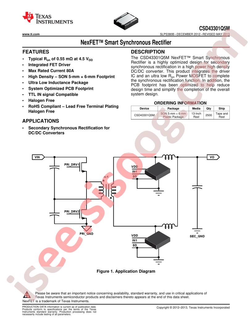 CSD43301Q5M