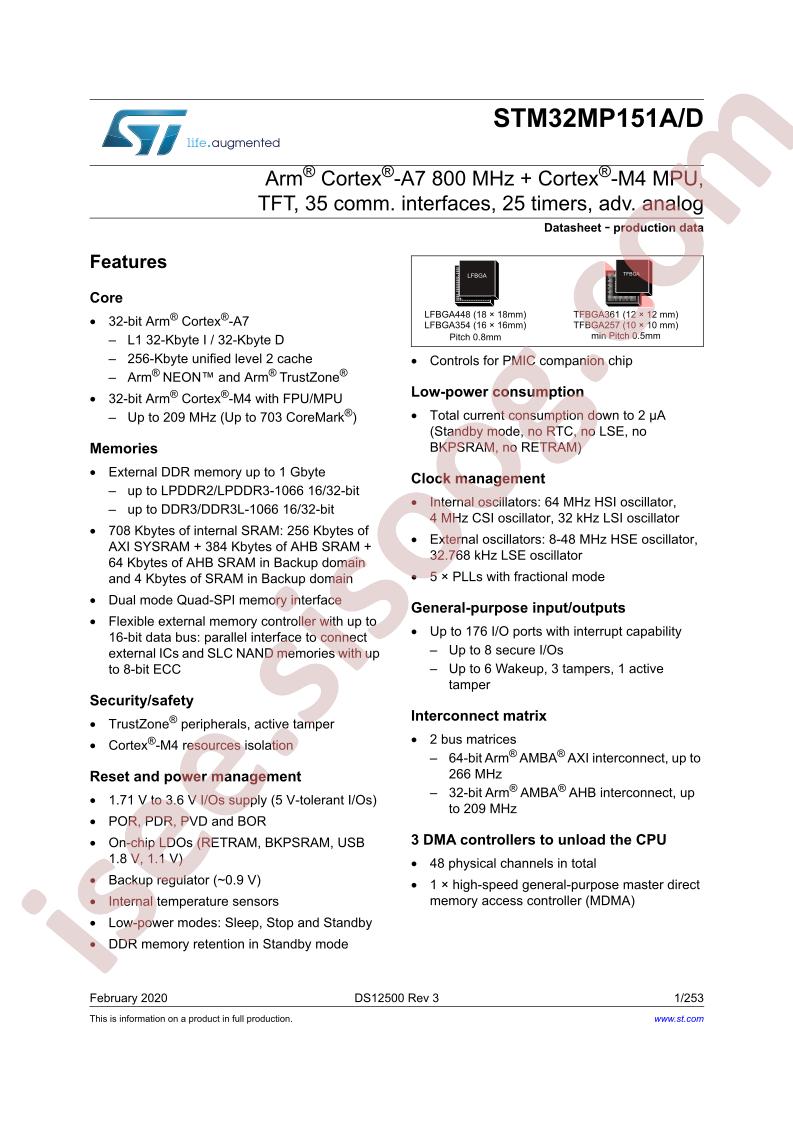 STM32MP151A