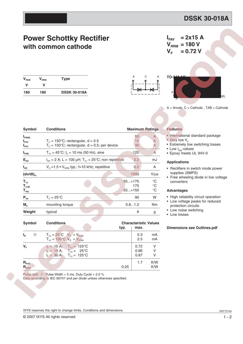 DSSK30-018A