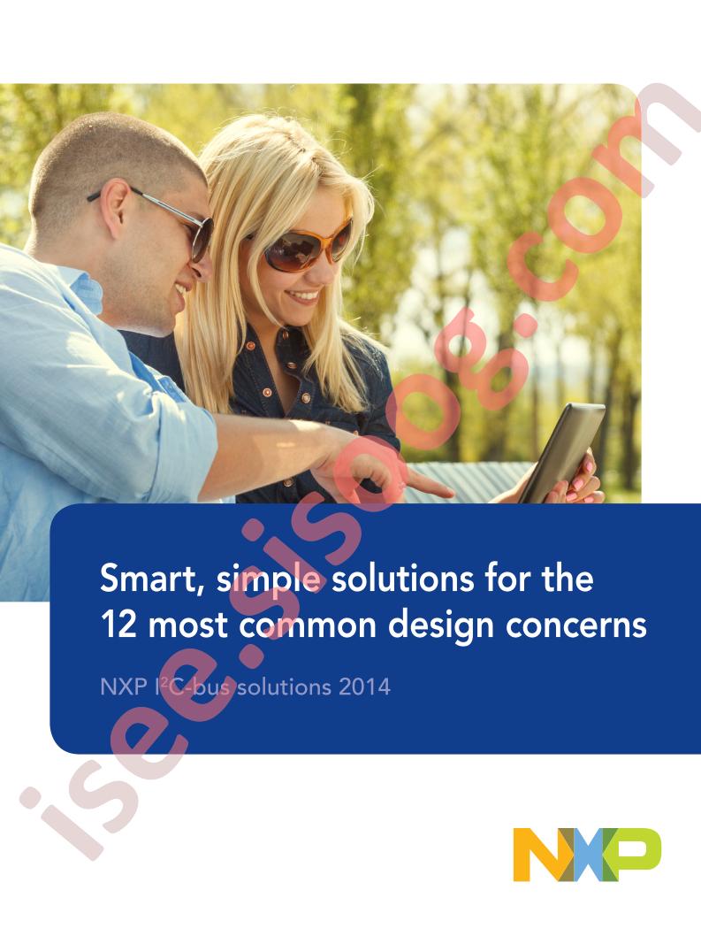 NXP I2C-bus Solutions Brochure