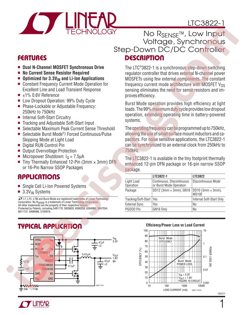 LTC3822-1