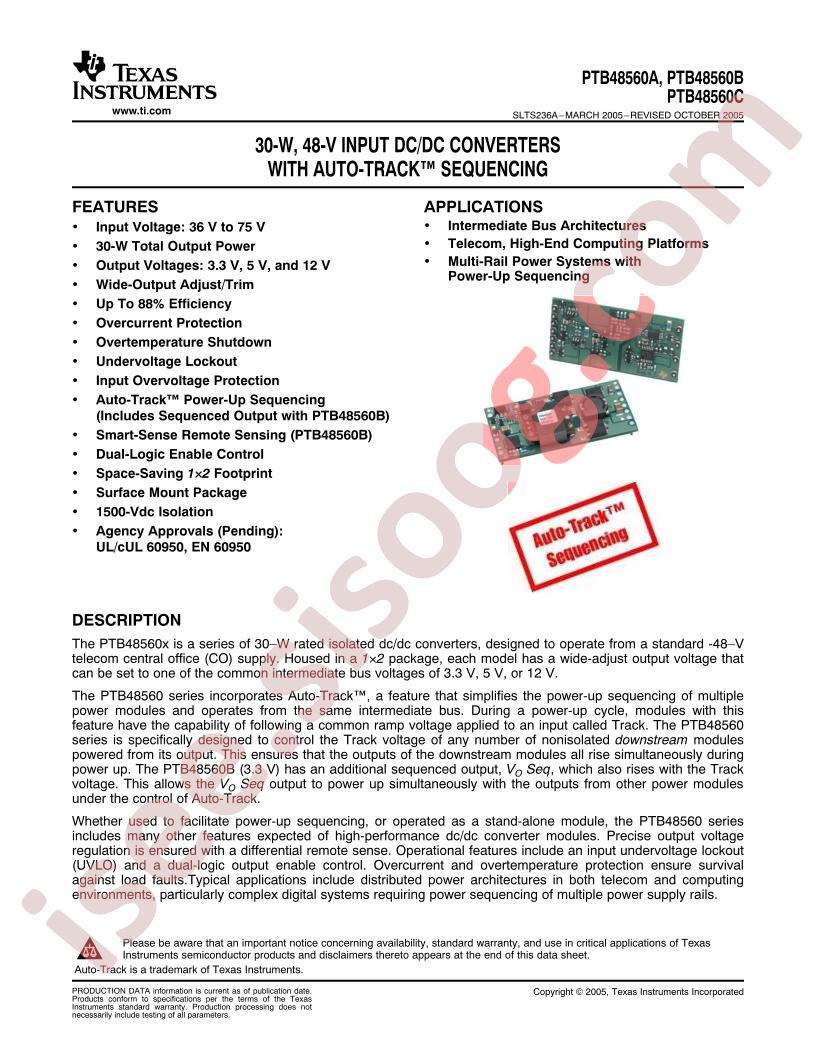 PTB48560A, B, C