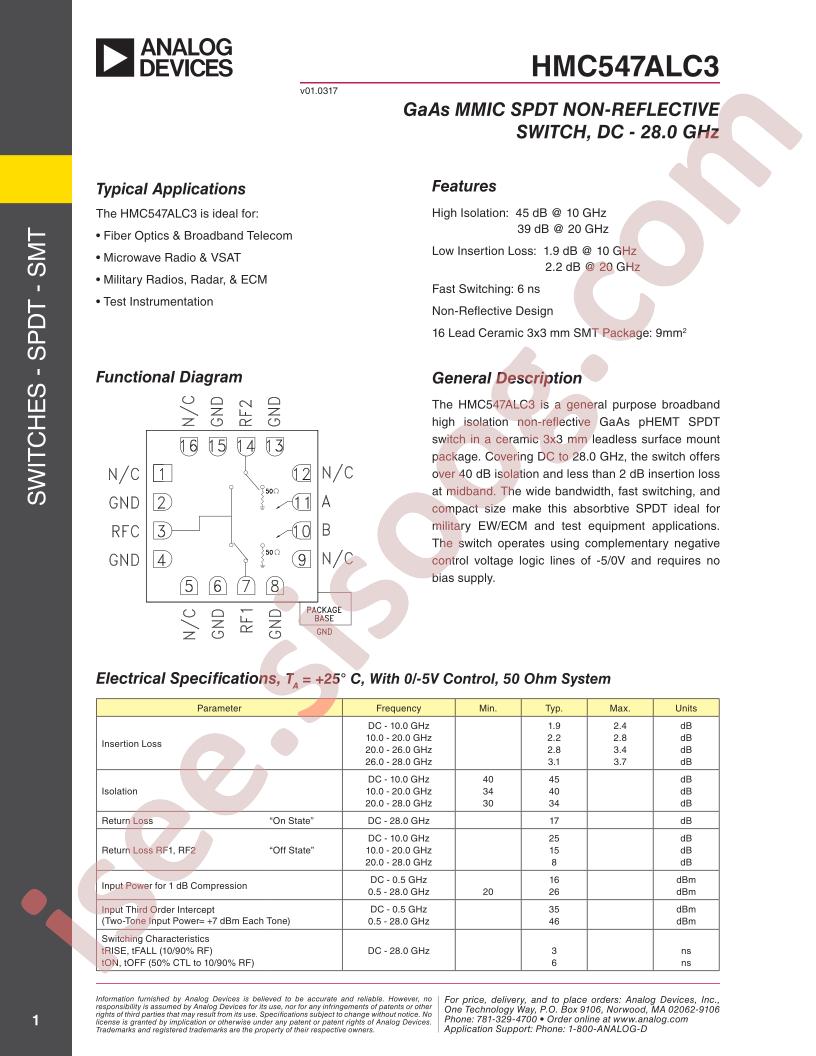 HMC547ALC3