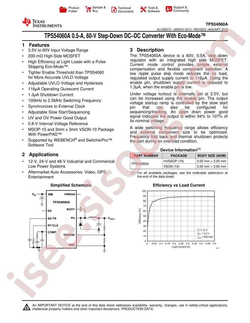 TPS54060A