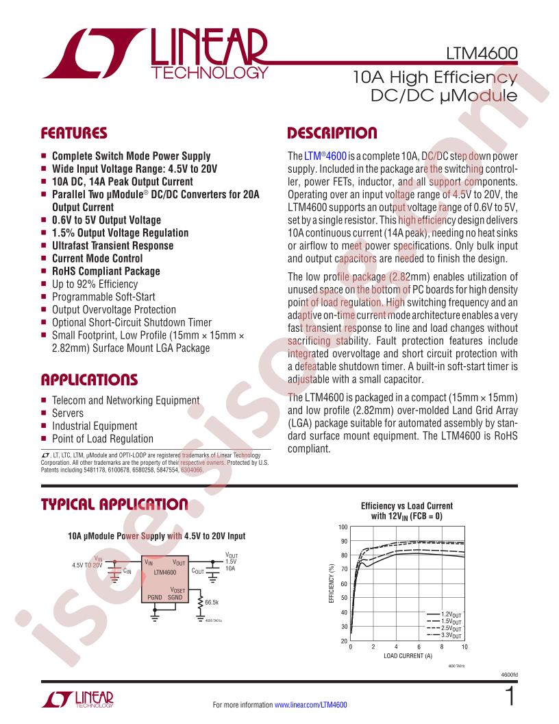 LTM4600