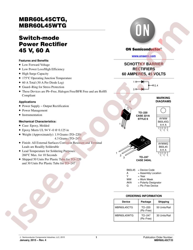MBR60L45(C,W)TG