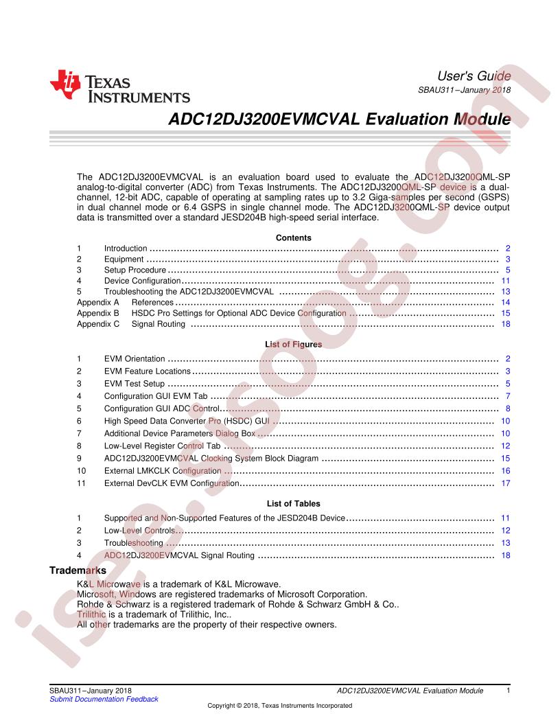 ADC12DJ3200EVMCVAL User Guide