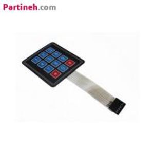 صفحه کلید ماتریسی 3*4 (کی‌پد فلت)