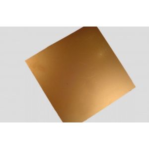 فیبر مدار چاپی 100x100mm مسی استخوانی یک رو 1.6mm