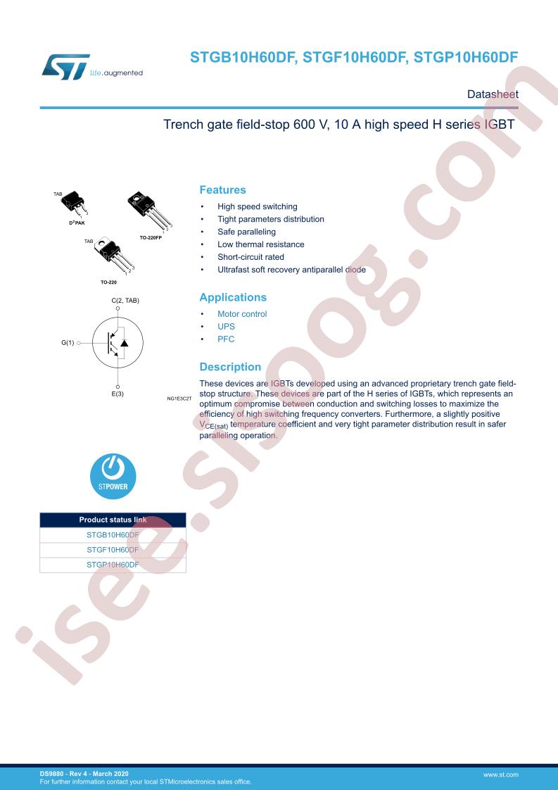 STGx10H60DF
