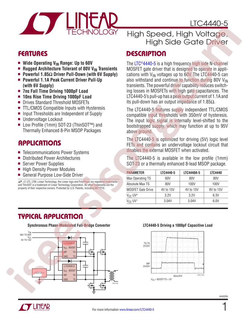 LTC4440-5