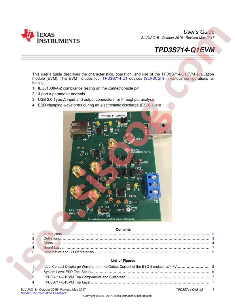 TPD3S714-Q1EVM User Guide