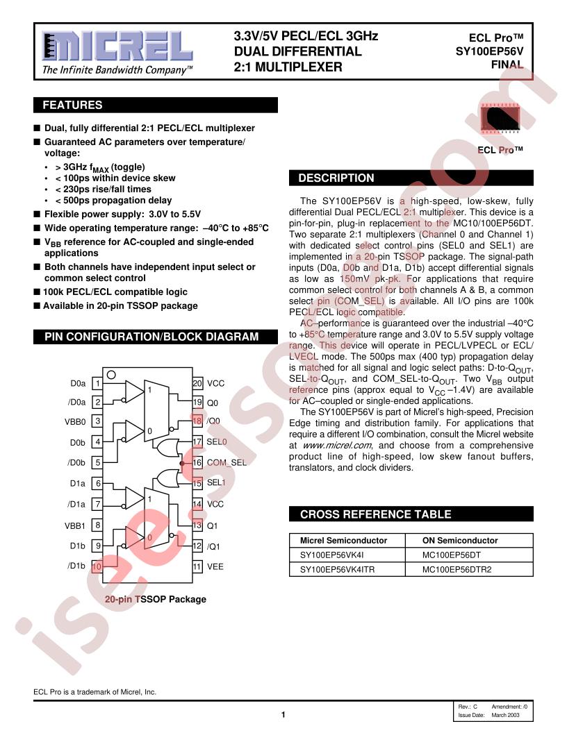 SY100EP56V