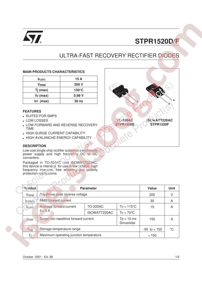 STPR1520D(F)