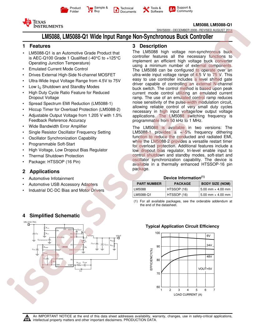 LM5088/Q