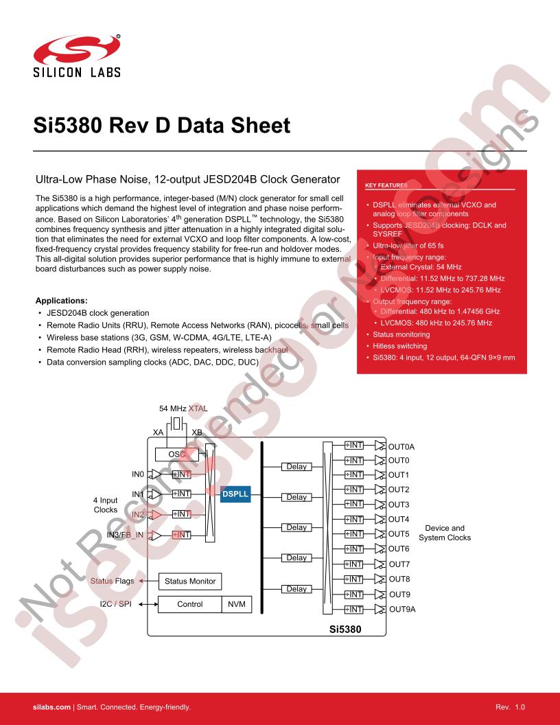 Si5380A-D