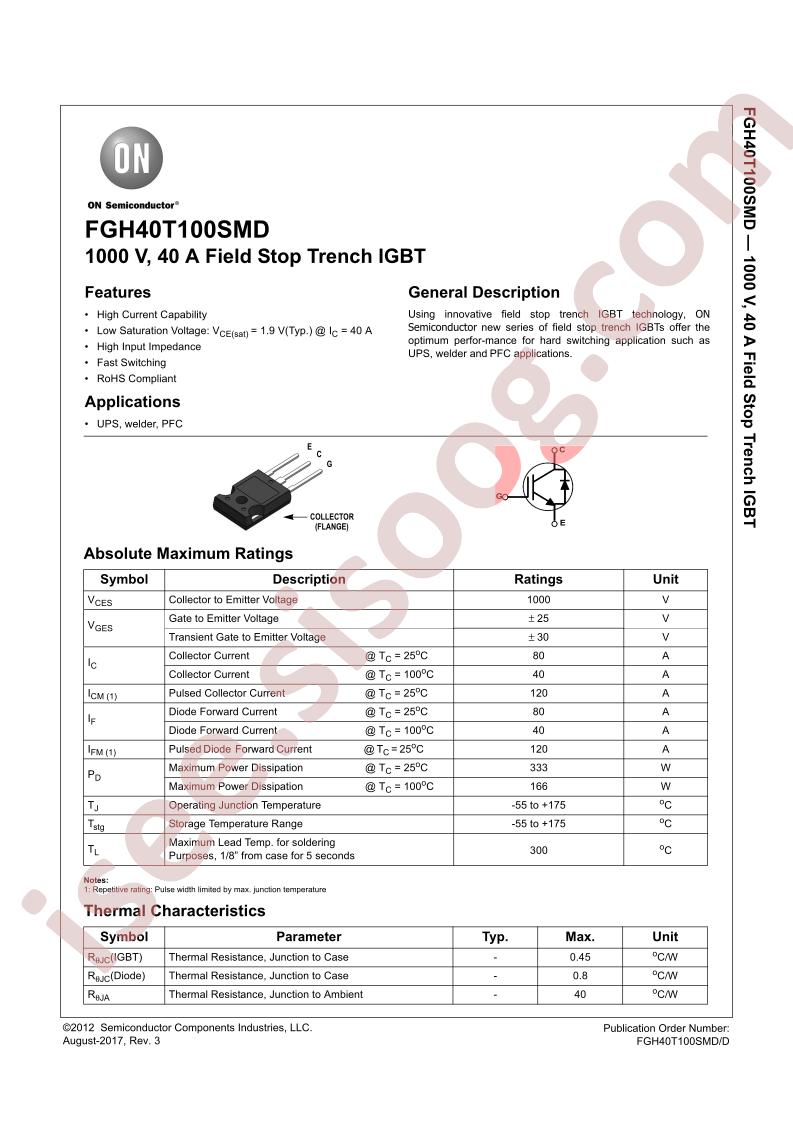 FGH40T100SMD