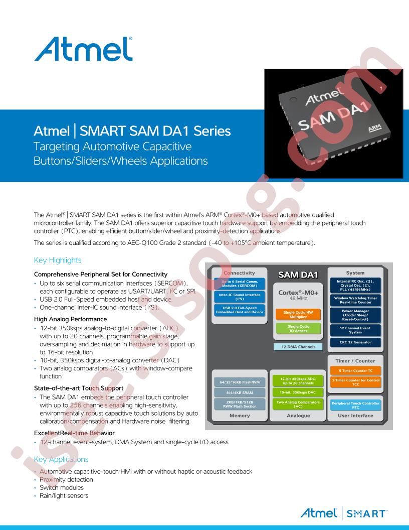 SMART SAM DA1 Series Brief