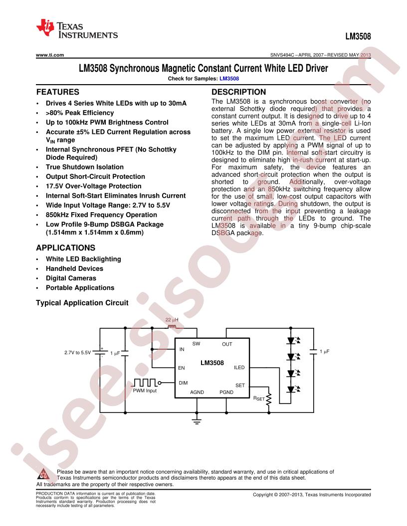 LM3508