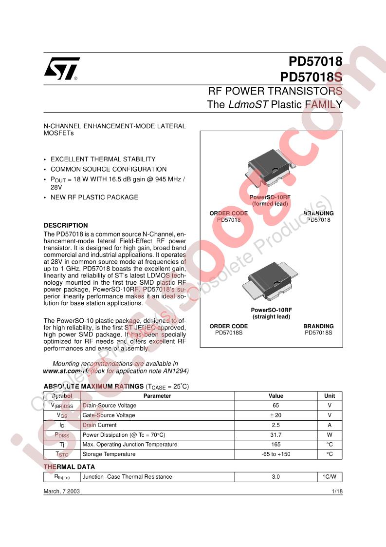 PD57018(S)