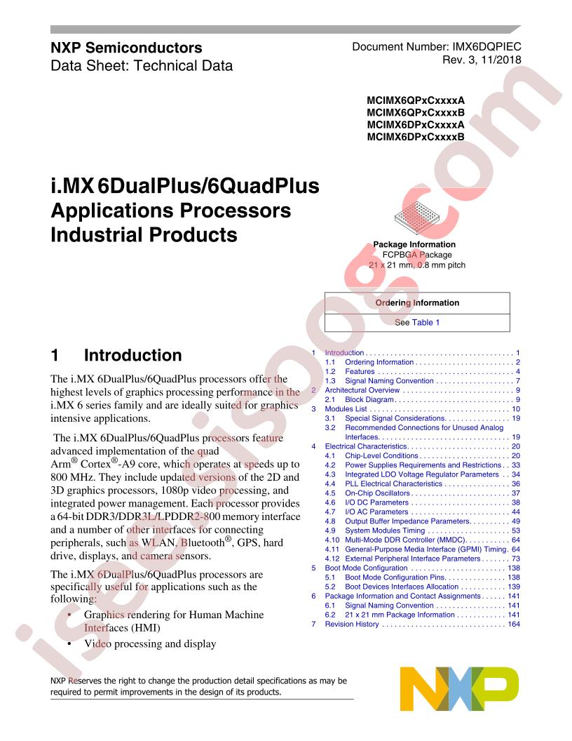 MCIMX6(D,Q)PxCzzzz(A,B)