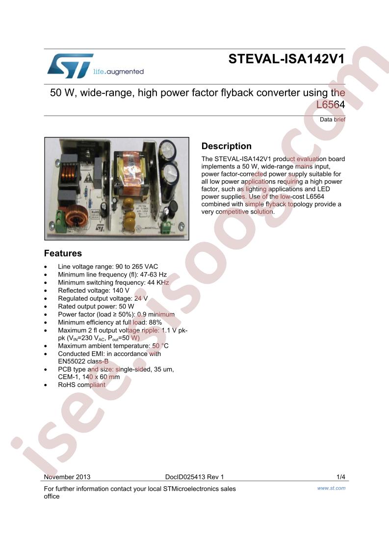 STEVAL-ISA142V1