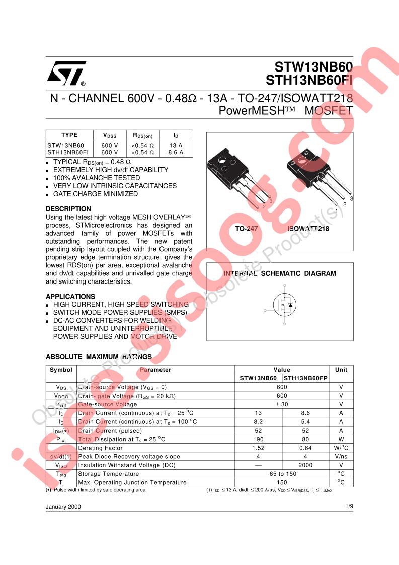 ST(H,W)13NB60(FI)