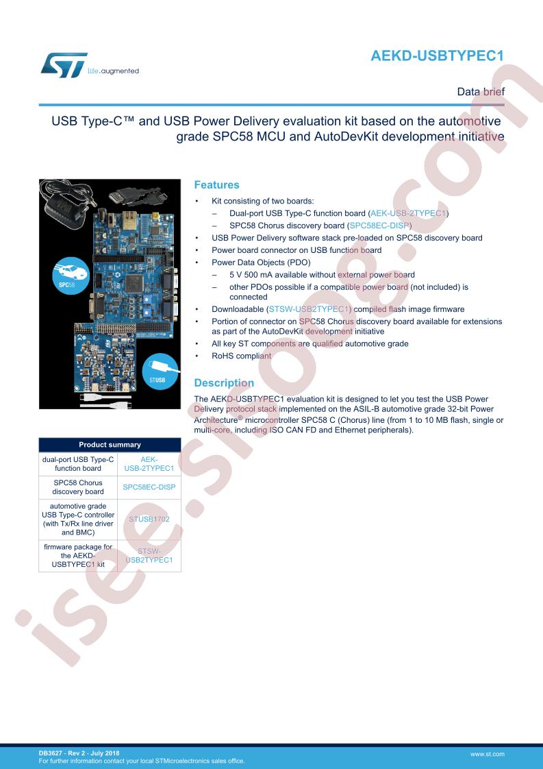 AEKD-USBTYPEC1 Data Brief