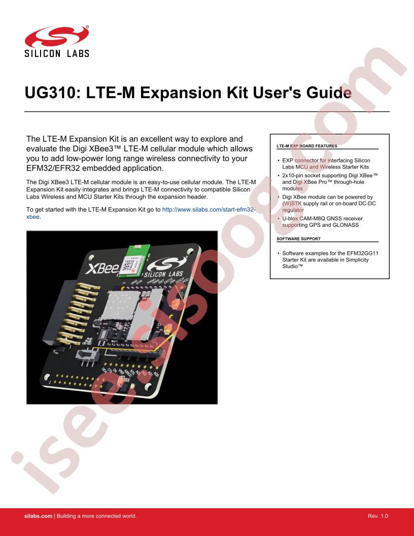 LTE-M Expansion Kit Users Guide