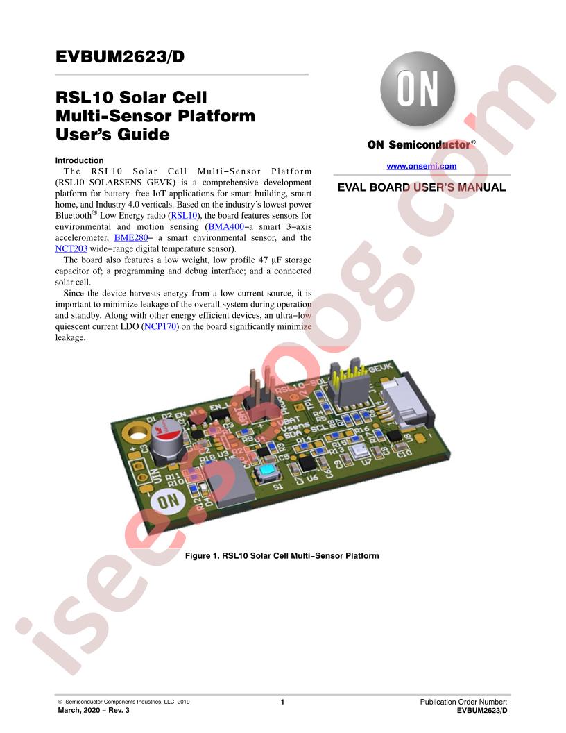 RSL10 Eval Board Manual