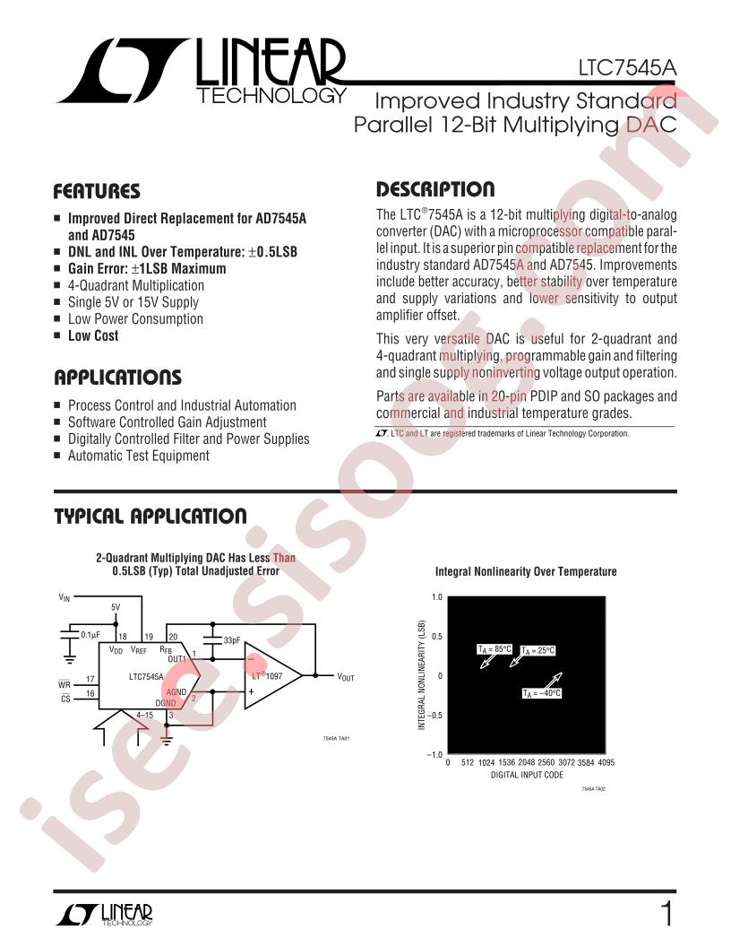 LTC7545A