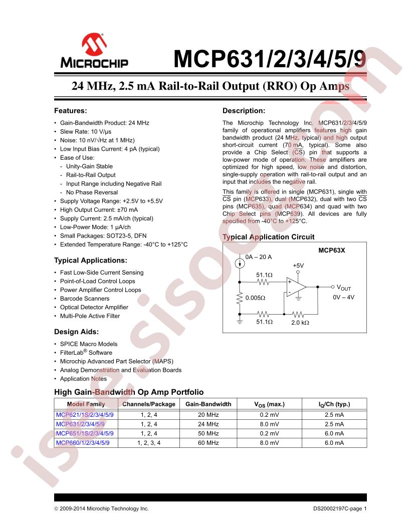 MCP631-635,639