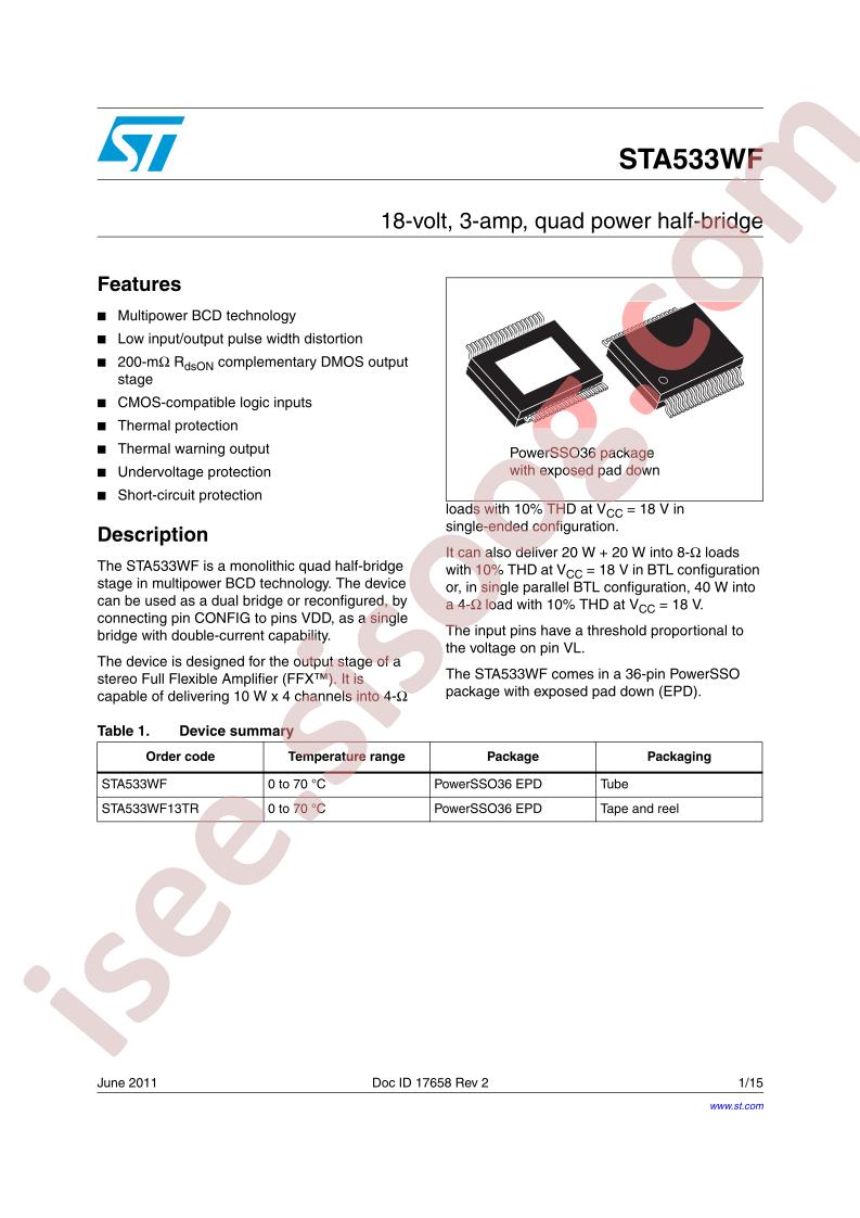 STA533WF