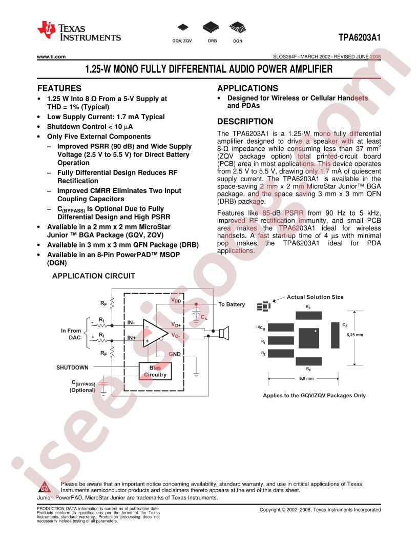 TPA6203A1